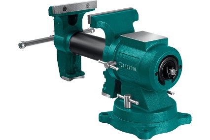 Чугунные слесарные тиски Kraftool 3D Multi-Purpose 125 мм 32706-125
