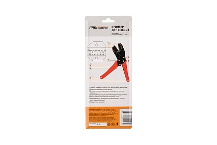Кримпер для обжима PROCONNECT HT-301 E 0.5-4.0 кв.мм 12-3013-4