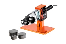 Аппарат для сварки ПП труб Wester DWM1500LE 1500 Вт, с 6-ю насадками 346487