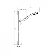 Душевой гарнитур Hansgrohe PuraVida 27853000