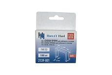 Набор степлер и скобы 6 мм HorsAY Hard 8881906
