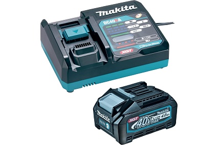 Набор аккумулятор XGT 40В 4Ач и з/у DC40RA Makita 191J67-0