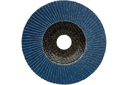 Круг лепестковый торцевой, прямой, цирконат 100% 125х22.2 мм, P-80 ABRAFORM AF-FLAP-FT-125-P80-ZR100
