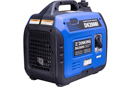Инверторный бензиновый генератор Dinking dk2500i 2.5кВт, 230в/50гц, dk164, бак 4 л ГЕН026