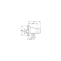 Душевой набор Grohe Eurosmart 124440