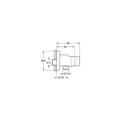 Душевой набор Grohe Eurosmart 124440