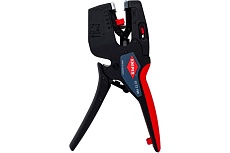 Автоматический стриппер Knipex NexStrip 3-в-1, O 0.03-10 мм AWG 32-8, рез до 10 мм, обжим: квадрат, 0.25-4 мм, 2x2.5 мм, 190 мм KN-1272190