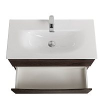 Тумба с раковиной BelBagno Marino-Cer-Mini 80 см Rovere Nature Grigio