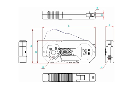 Ножницы для пневмотрубки CDC Pneumatics ETC-20