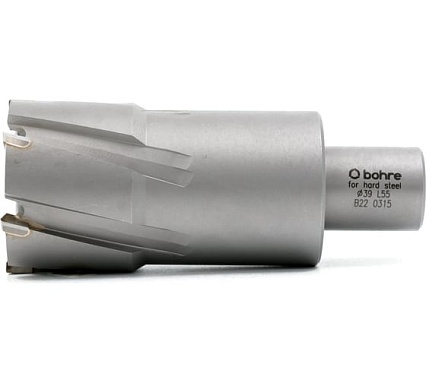 Сверло корончатое по металлу Bohre TCT 39х55 мм КБ010110