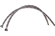 Гибкая подводка для смесителей ELKA 1/2&quot;хМ10х50 см пара - длинный и короткий хвостовик ИС.100303