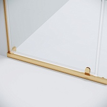 Душевая дверь Grossman Pragma 100x195 прозрачное, золото сатин 100.K33.03.100.32.00