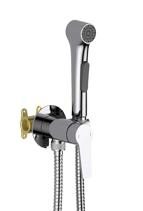 Смеситель Aquatek Лугано AQ1719CR с гигиеническим душем, хром Смеситель Aquatek Лугано AQ1719CR с гигиеническим душем, хром