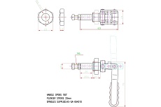 Зажим шатунного типа HS CLAMP HS-36202-M