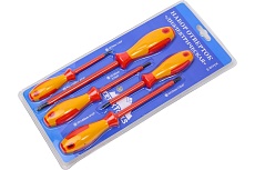 Набор отверток электрика Vertextools 5 предметов 0033-02