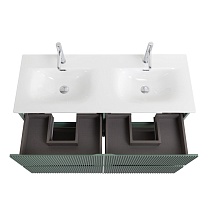 Тумба с раковиной BelBagno Uno 120 см, 4 ящика, Еловый матовый