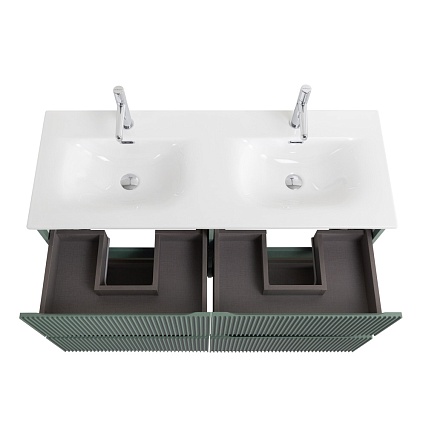 Тумба с раковиной BelBagno Uno 120 см, 4 ящика, Еловый матовый
