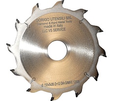 Диск пильный DORIGO пазовый DA: D.150x5/3.5x30; Z=12; H=6 LAD09.0126A.A900