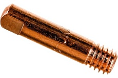 Наконечник сварочный прямой (10 шт; E-CU; М6; 0.8 мм) Сварог MS ICU0003-08R 97116