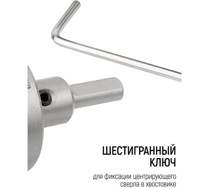 Коронка кольцевая с карбидными вставками Профи 50 мм FIT IT 36850