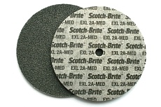 Круг шлифовальный 2A MED (150х6х13 мм, оксид алюминия, средняя шлифовка) № 17498 Scotch-Brite XL-UW 3M 7000000712