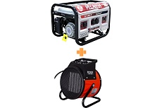 Набор: генератор + пушка 3квт Ресанта 902/41