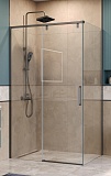 Душевой уголок BelBagno SOFT_CLOSE-1-AH-1-110/80-C-GM 110x80 прозрачный, оружейная сталь