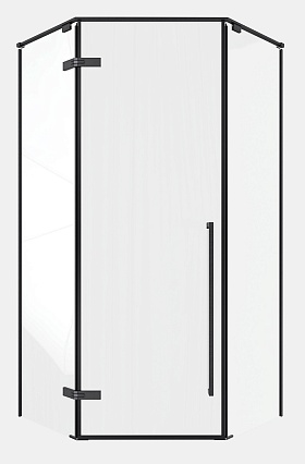 Душевой уголок Timo TTSSP-100/03C-8 100x100 прозрачный, черный