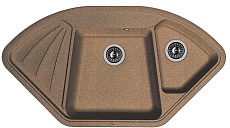 Кухонная мойка Florentina Капри 106 см, коричневый FG