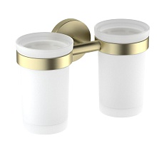 Держатель для стакана Aquatek Европа AQ4117BG шлифованное золото