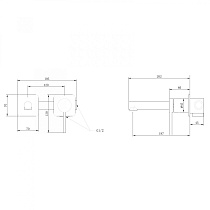 Смеситель для раковины Abber Emotion AF8812G матовое золото