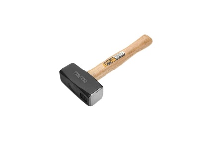 Кувалда TOLSEN кованая с деревянной рукояткой 1500г 25132