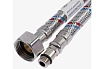 Подводка для смесителя СТМ сталь, 1/2xM10x150 см., короткий штуцер CWFSS150