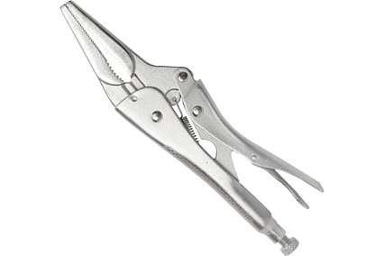 Клещи зажимные с длинными носами WORKPRO PRO 230 мм, СR-V WP231052