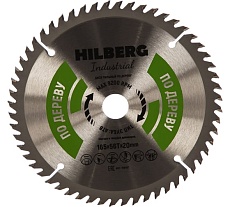 Диск пильный Industrial Дерево (165x20 мм; 56Т) Hilberg HW167