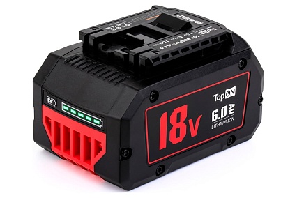 Аккумулятор для Bosch ProCore 18В, 6.0 А*ч (Li-Ion) PN: 2607336092 Topon TOP-BOSPRO-18.6.0