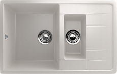 Кухонная мойка Ulgran Classic U-205-331 77 см белый