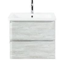 Тумба с раковиной BelBagno Albano-Cer 60 см Rovere Vintage Bianco