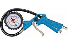 Пистолет для накачки шин с манометром Hoegert Technik HT4R757