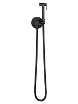 Смеситель Wonzon&Woghand Stick WW-88829902-MB с гигиеническим душем, черный матовый