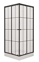 Душевой уголок Niagara Nova NG-0100-14 100x100 прозрачный, черный