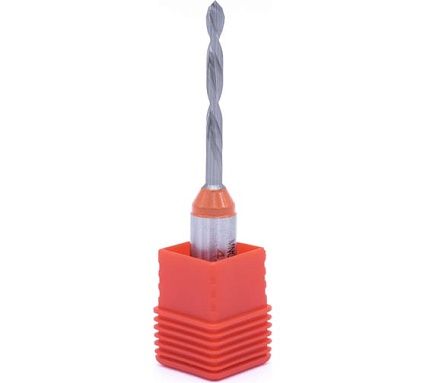 Сверло присадочное сквозное усиленное KJ1-V40203L (4х70 мм; хв-к 10 мм; левое вращение) МНОГОФРЕЗ 6567