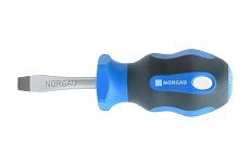 Короткая шлицевая отвертка Norgau тип N152 6,5x38 мм 062009265