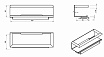 Полка Black&White SN-2351 со стеклоочистителем