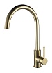 Смеситель для кухни Oliveeka OL-963002-BG золото матовое