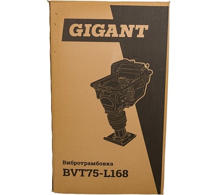 Вибротрамбовка 6.5 д.с. Gigant BVT75-L168