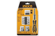 Реверсивная отвертка с битами Ingco 16 шт. бит, 24 шт. HKSDB0248