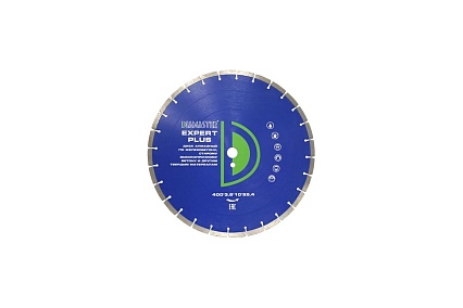 Диск алмазный сегментный по железобетону Expert plus (400х25.4х3.6х10 мм; 28Z) Diamaster 121.000.7023