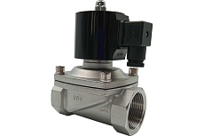 Соленоидный клапан прямого типа с мембраной принудительного подъёма ArTorq SK40N200GN.220AC 2/2 нормально закрыт, G 1”1/2, корпус нержавеющая сталь