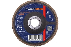 Круг лепестковый конический Flexione 125x22.2 мм, Р120 10000518